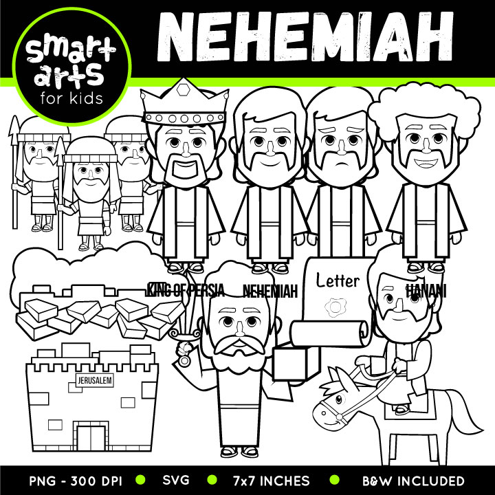 Nehemiah clip art