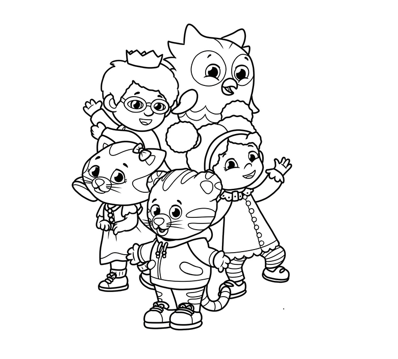 Art daniel tiger pbs kids