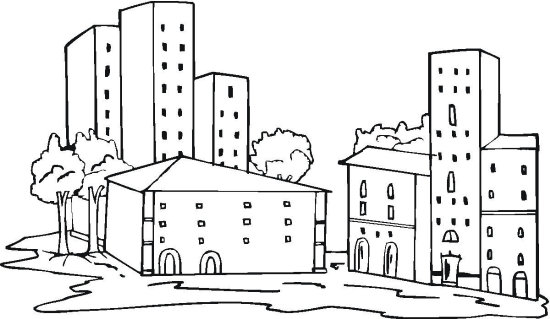 Best neighborhood coloring pages for kids