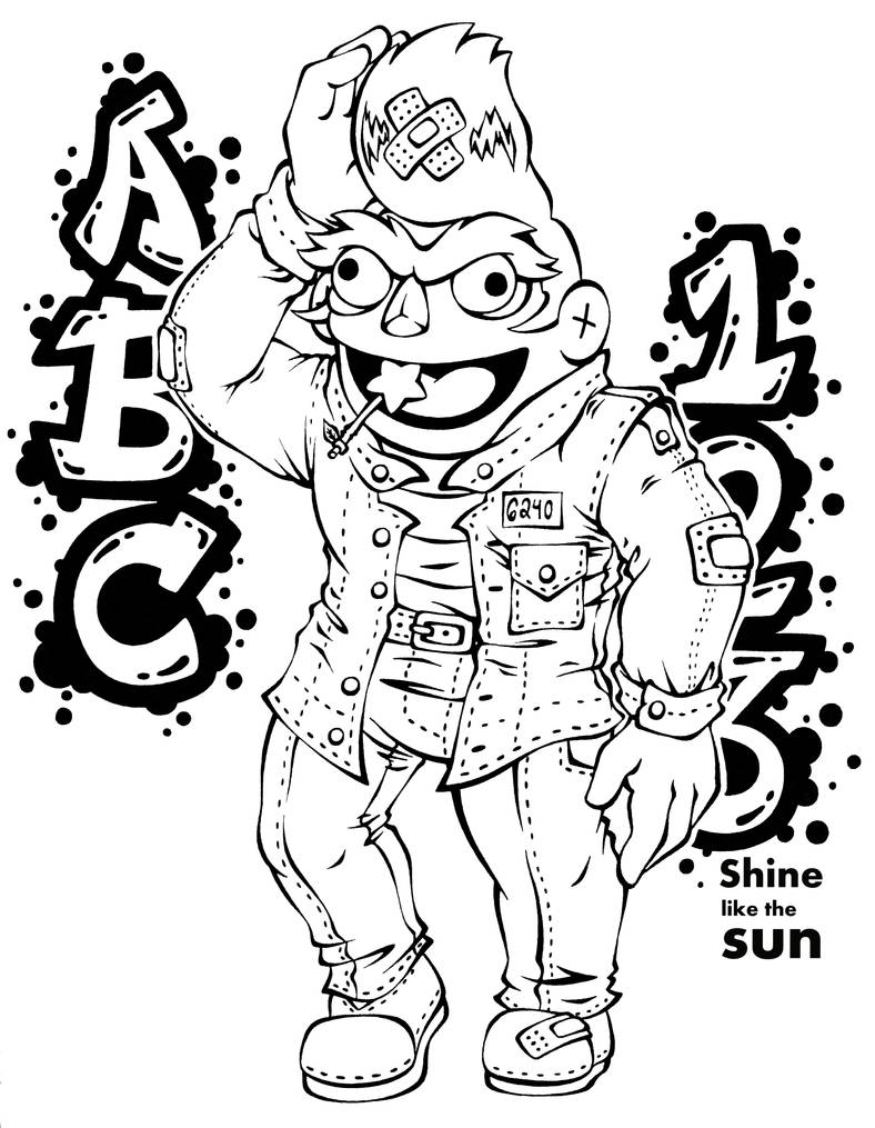 My friendly neighborhood oc lucky jackson by shine