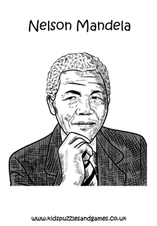 Nelson mandela louring page