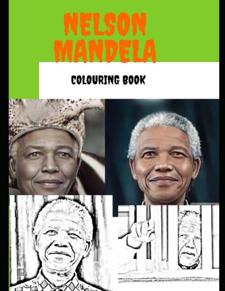 Nelson mandela coloring book interesting stories about nelson mandela uka ben books