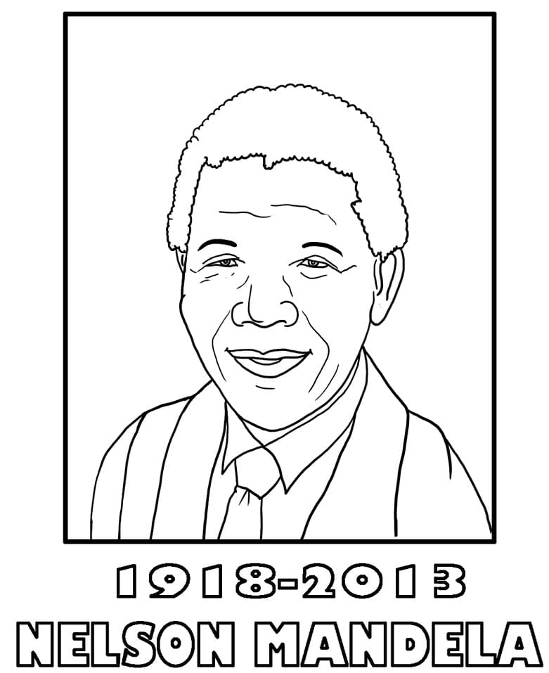 Nelson mandela fãrbung seite