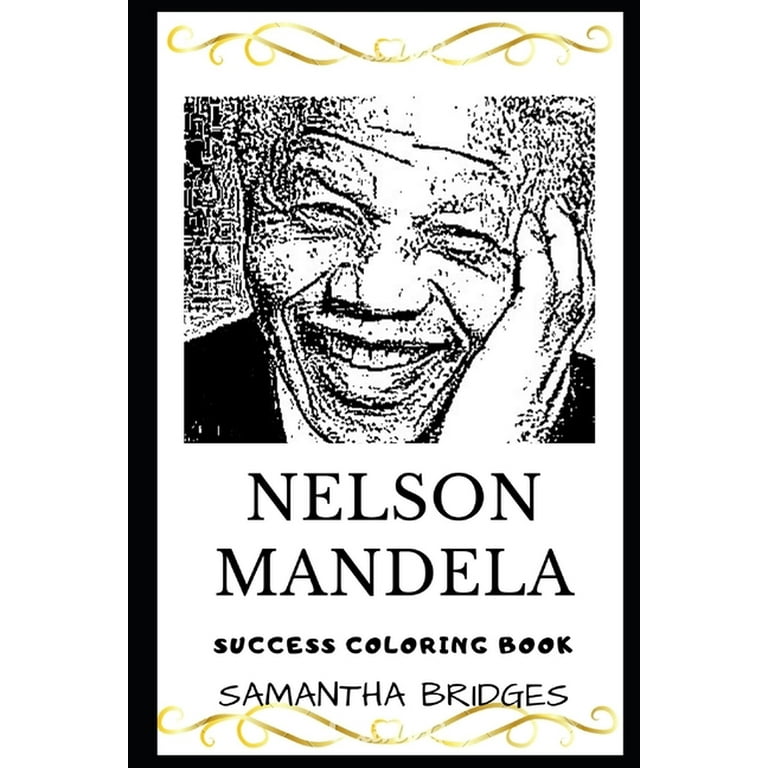 Nelson mandela coloring books nelson mandela success coloring book series paperback