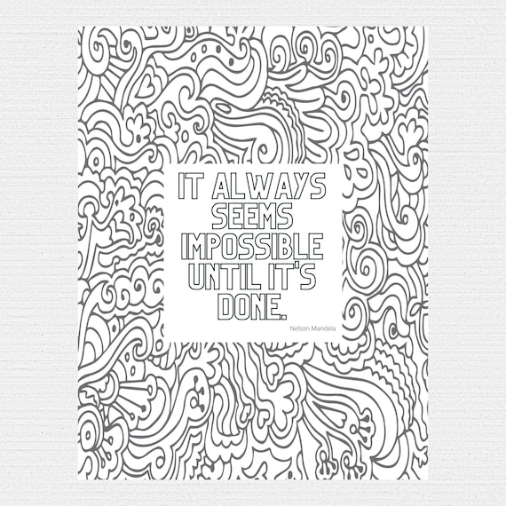 Adult coloring pages quotes coloring printable coloring pages