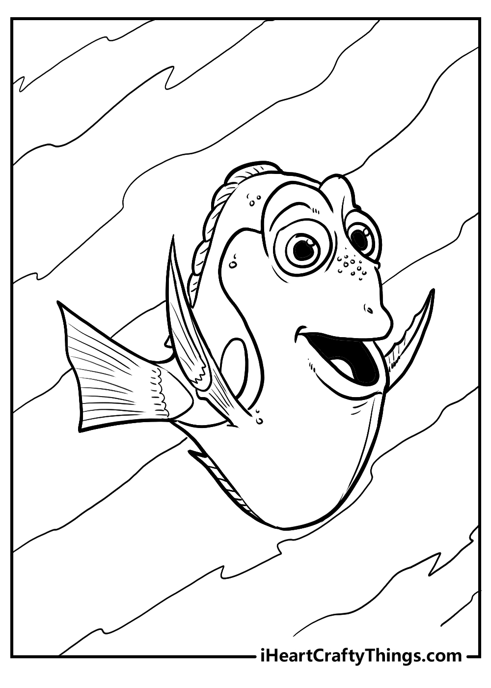 Printable finding nemo coloring pages updated