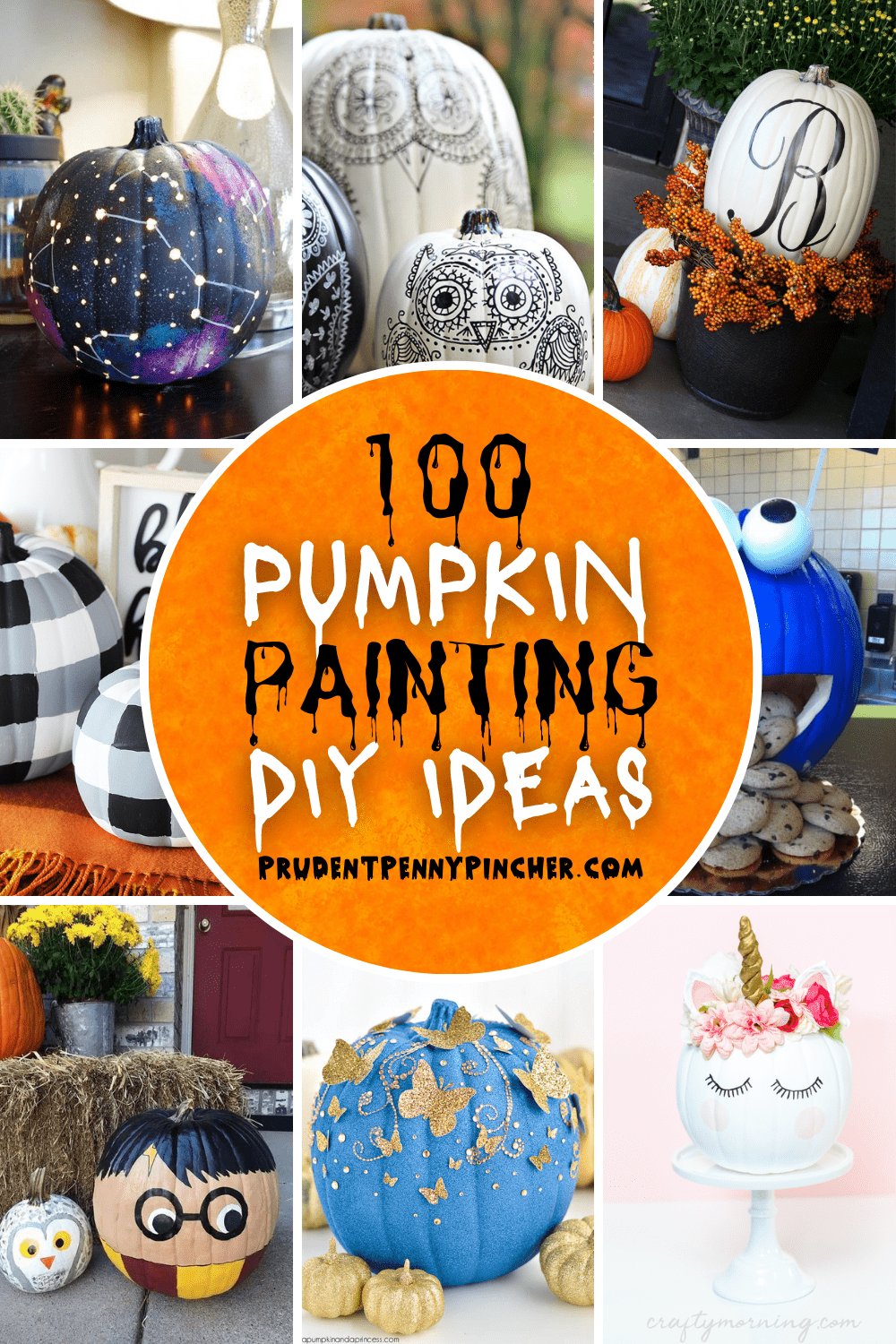 Pumpkin painting ideas for kids and adults