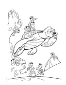 Finding nemo coloring pages free coloring pages