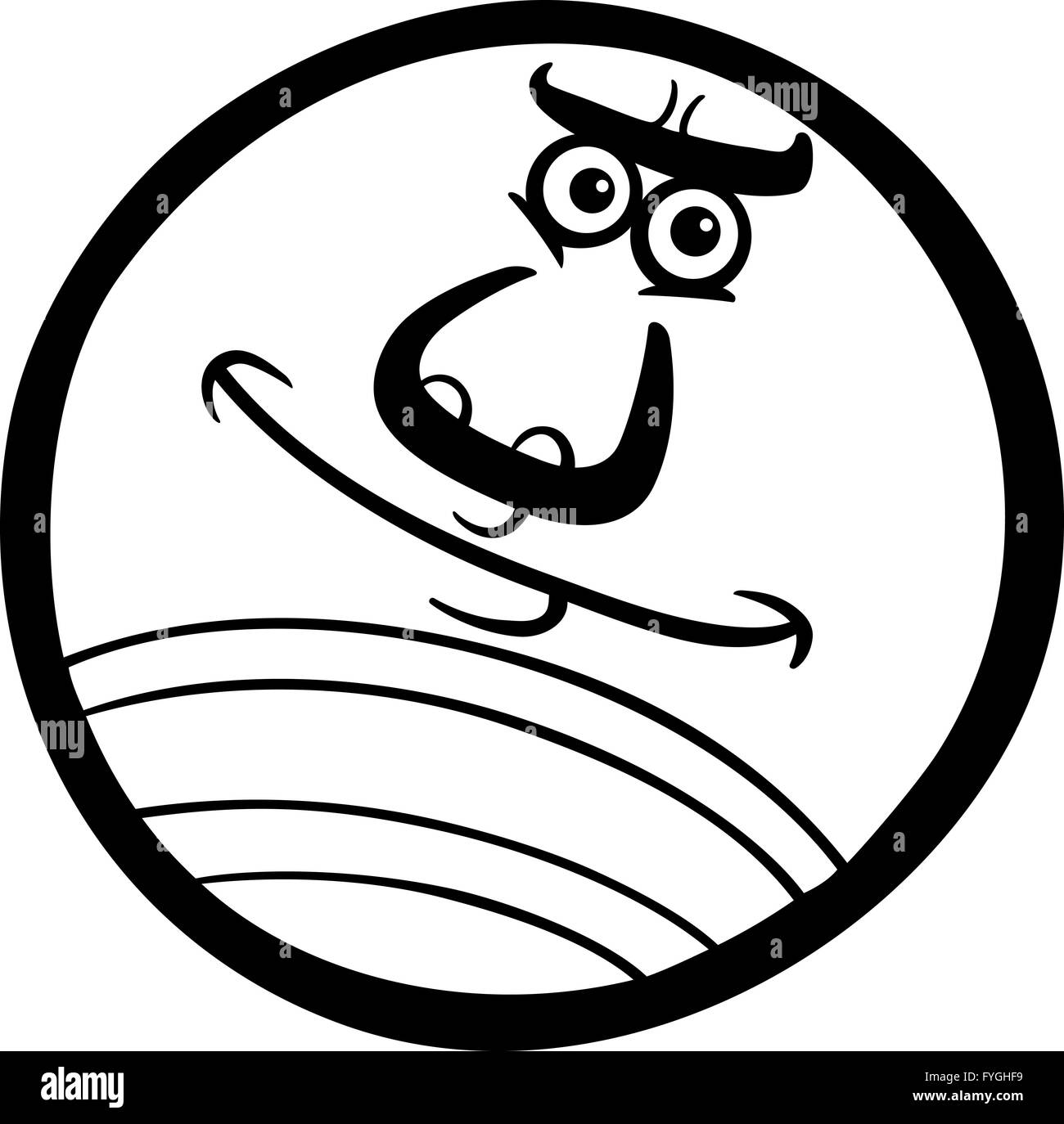 Neptune planet black and white stock photos images