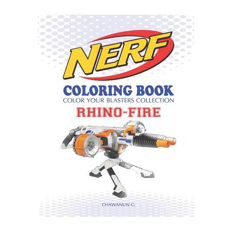 Nerf coloring book rhino