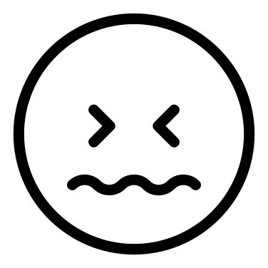 Scared icon