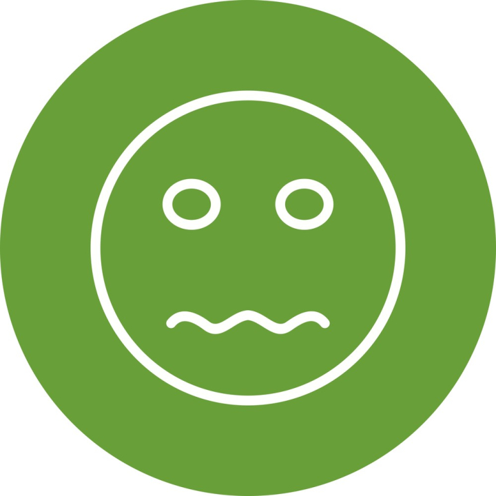 Free nervous emoji vector icon
