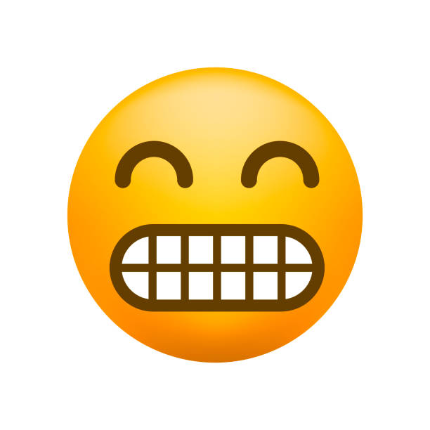 Nervous emoji stock photos pictures royalty