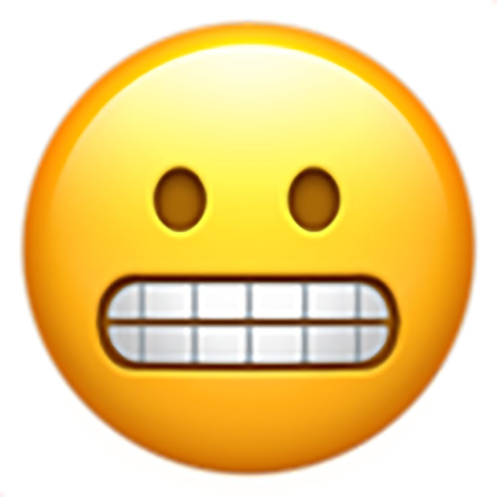 Nervous emoji
