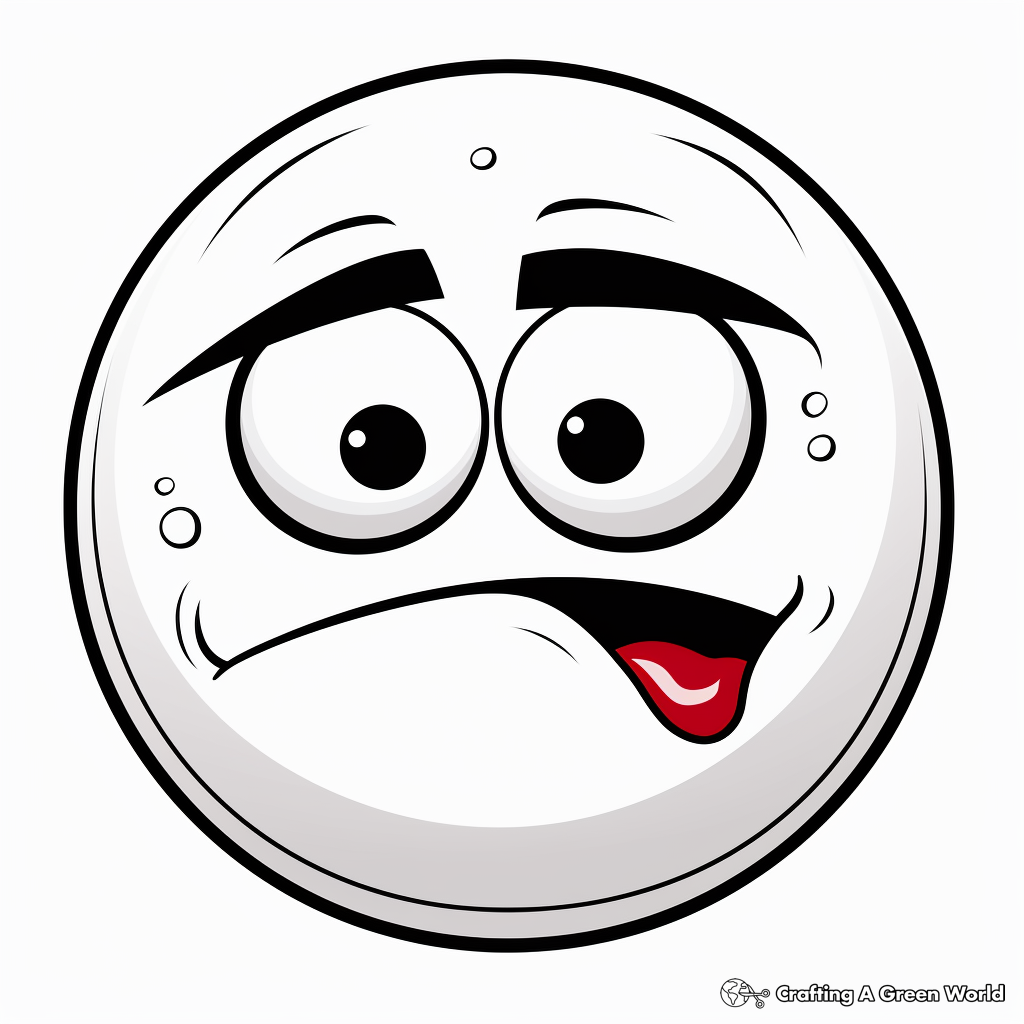 Smiley face coloring pages