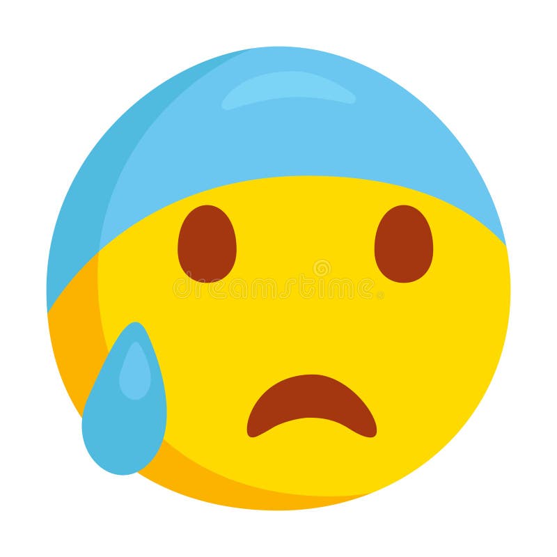 Anxious emoji stock illustrations â anxious emoji stock illustrations vectors clipart