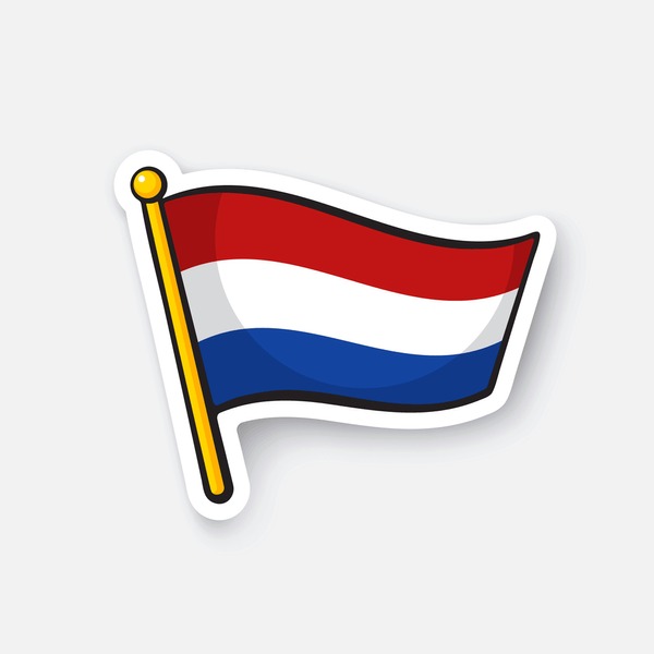 Dutch flag cartoon royalty