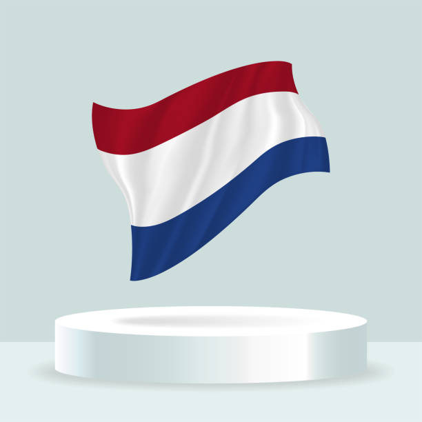 Flag of netherlands antilles stock photos pictures royalty