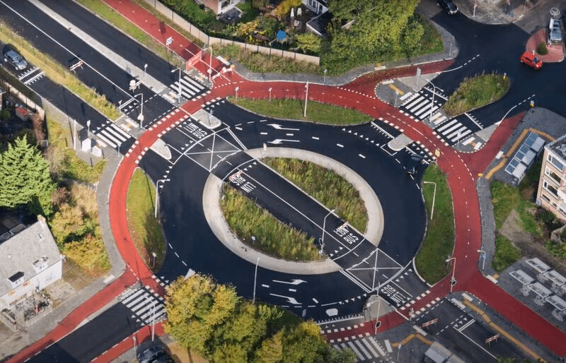 Bike friendly intersection in netherlands rbicycling
