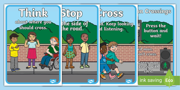 Street safety pictures teacher