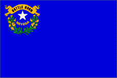 Nevada facts map and state symbols