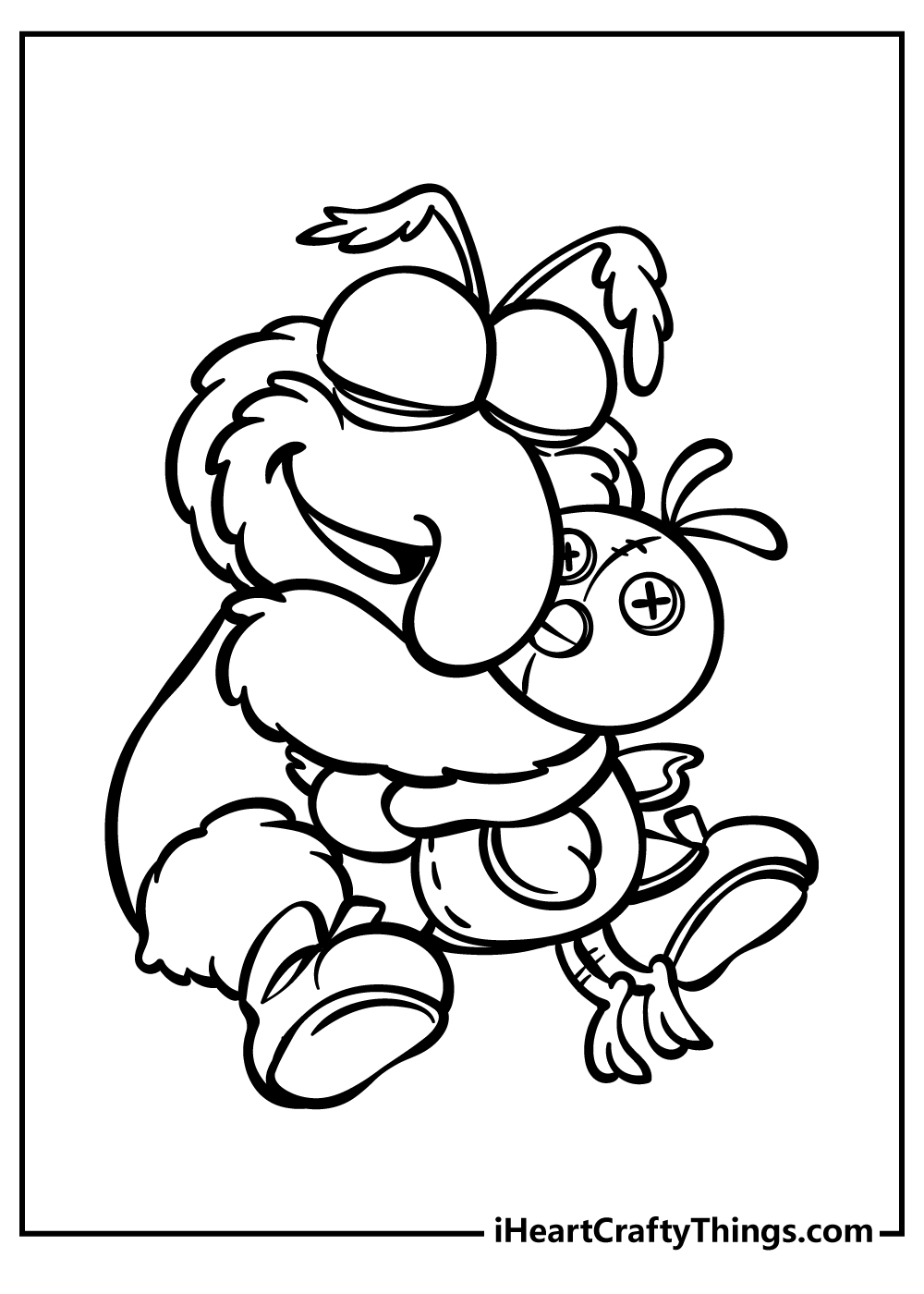 Muppet babies coloring pages free printables