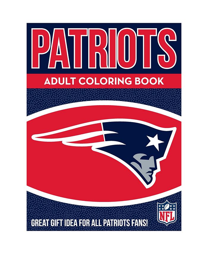 In the sports zone nfl adult coloring book new england patriots