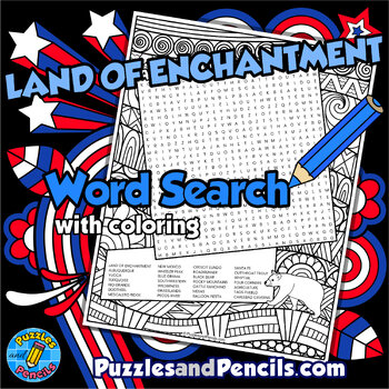New mexico coloring tpt