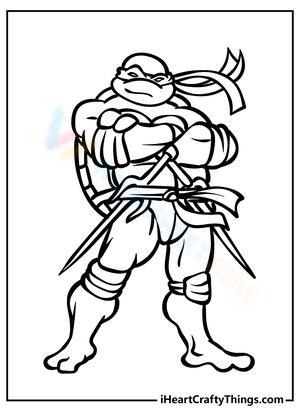 Free printable ninja turtles coloring pages for all ages