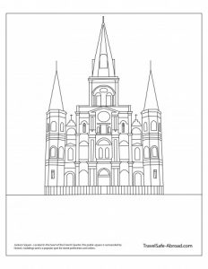 Free new orleans coloring pages for download printable pdf