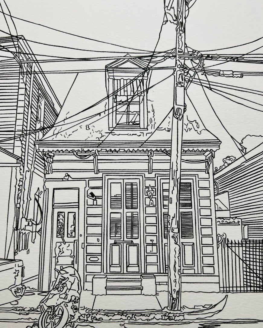 New orleans coloring book