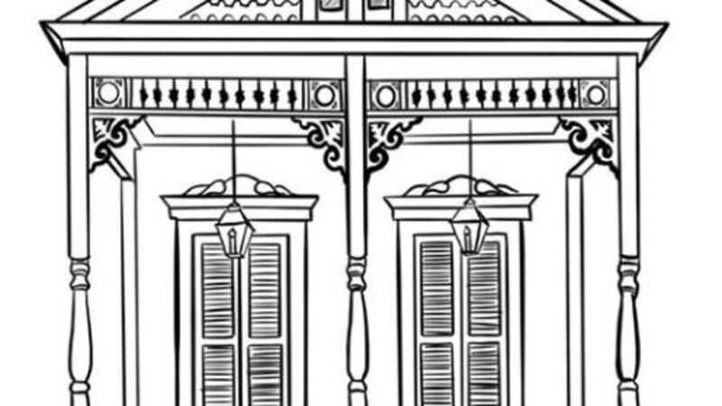 Local artist offers free louisiana themed coloring pages while activities are limited
