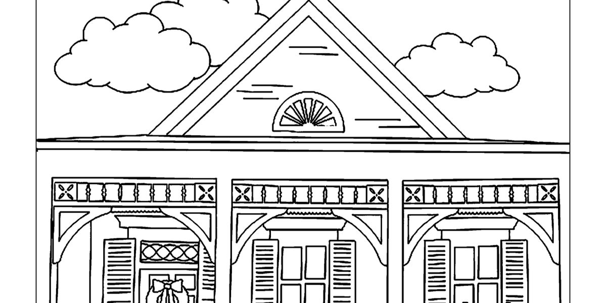 Free coloring pages for adults courtesy of west elm and local artists