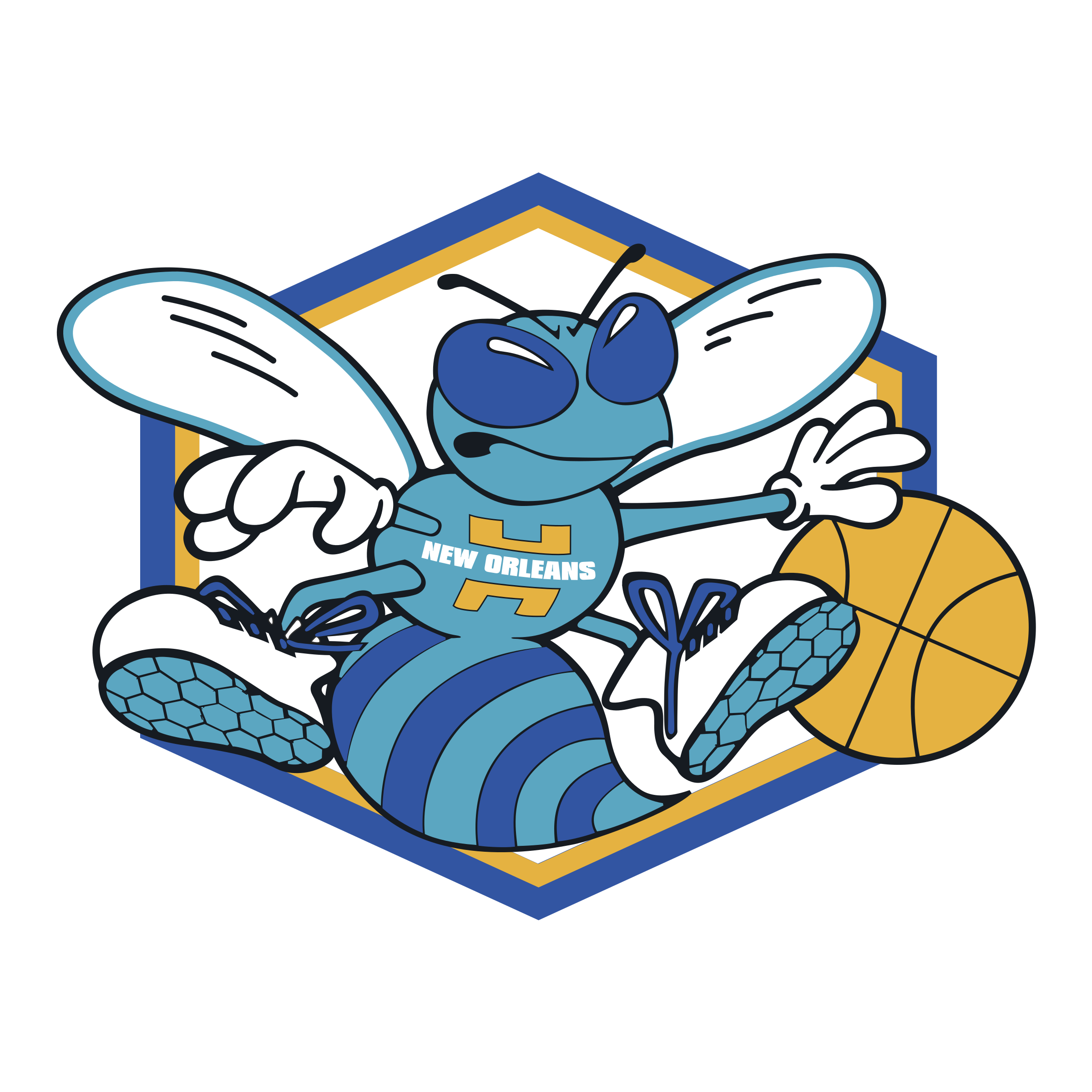 New orleans hornets logo png transparent svg vector