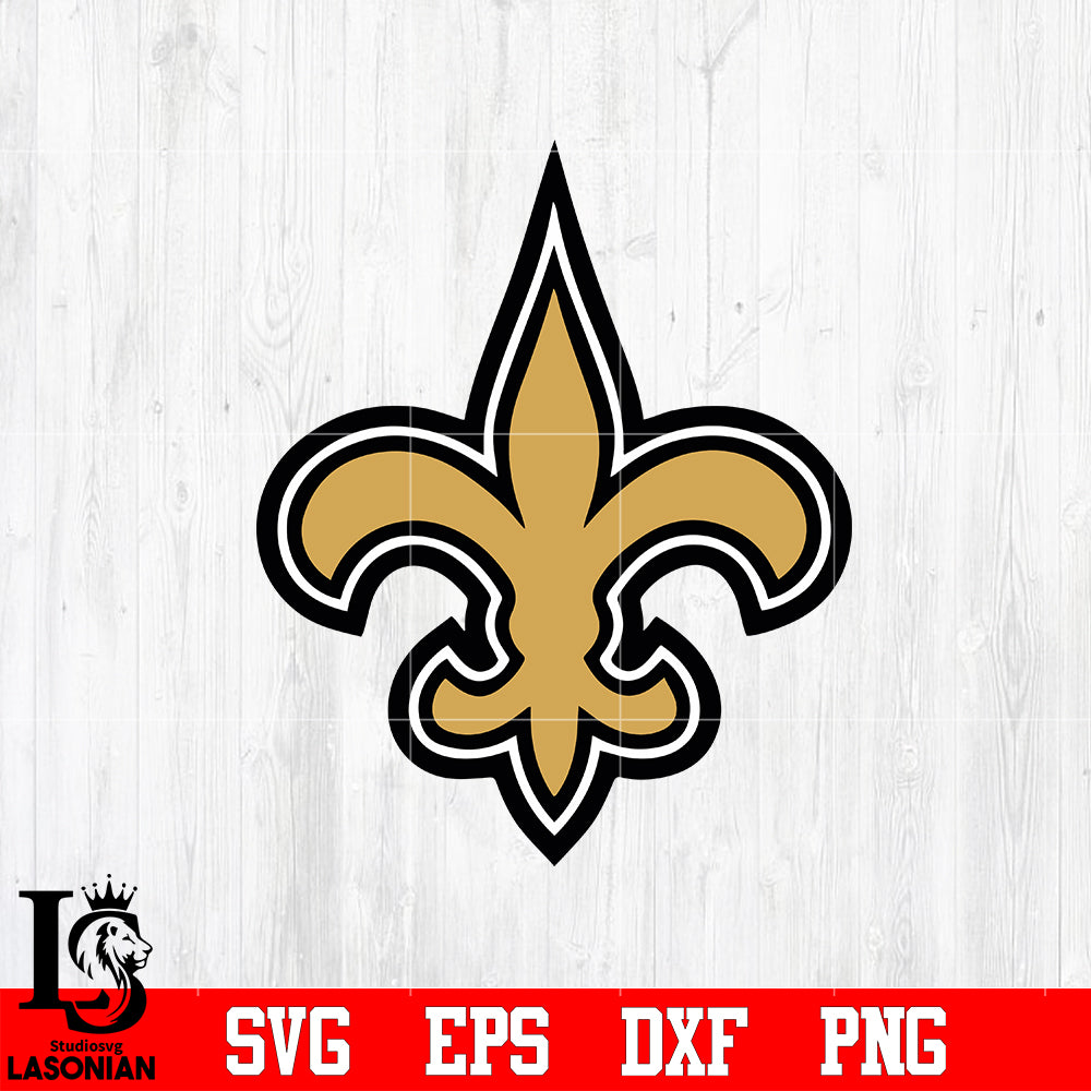New orleans saints logo svg dxf eps png file â