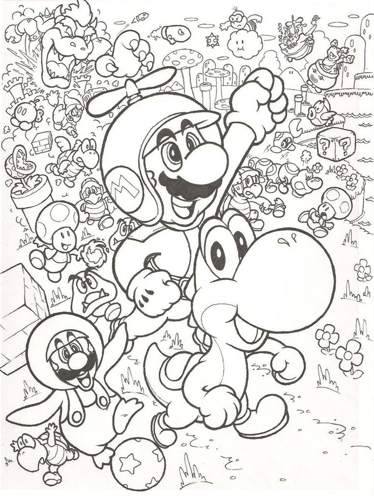 New super mario bros wii by mattdog on deviantart kleurplaten mandala kleurplaten gratis kleurplaten