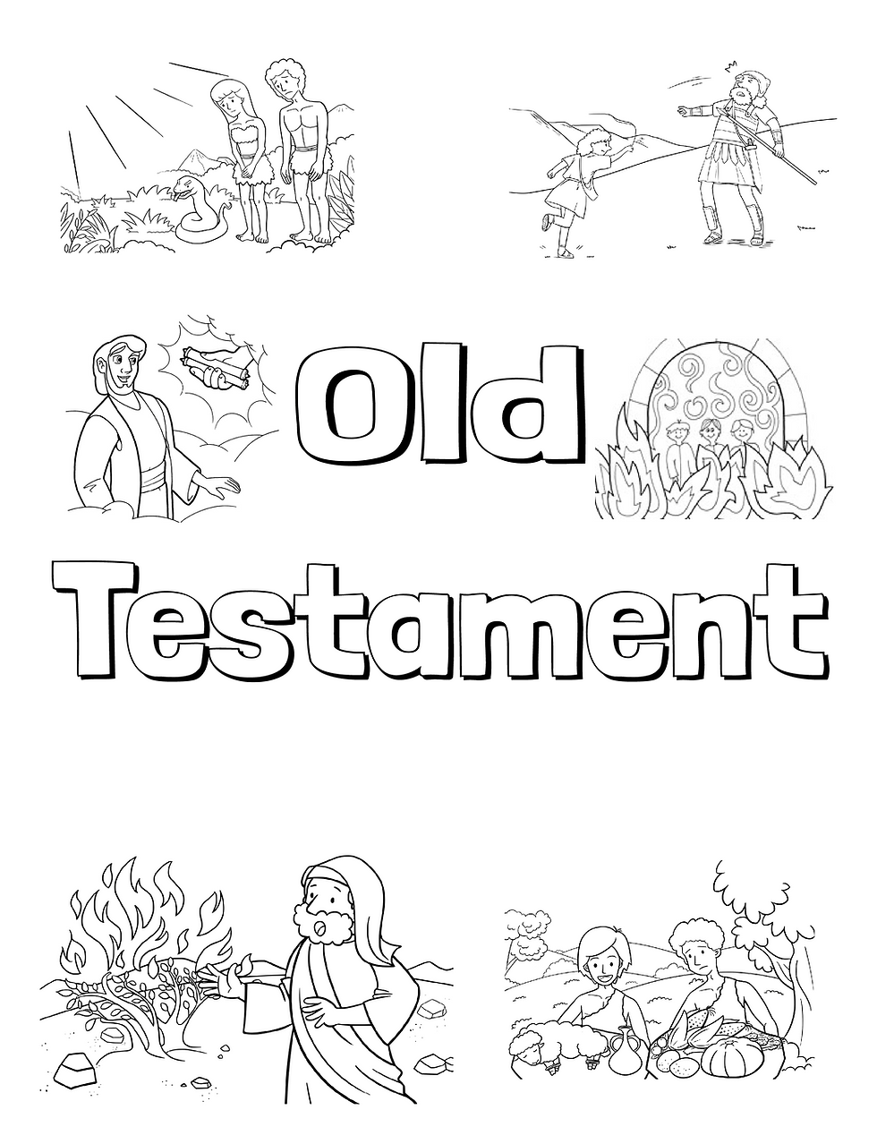 The books of the bible coloring book bible tool set