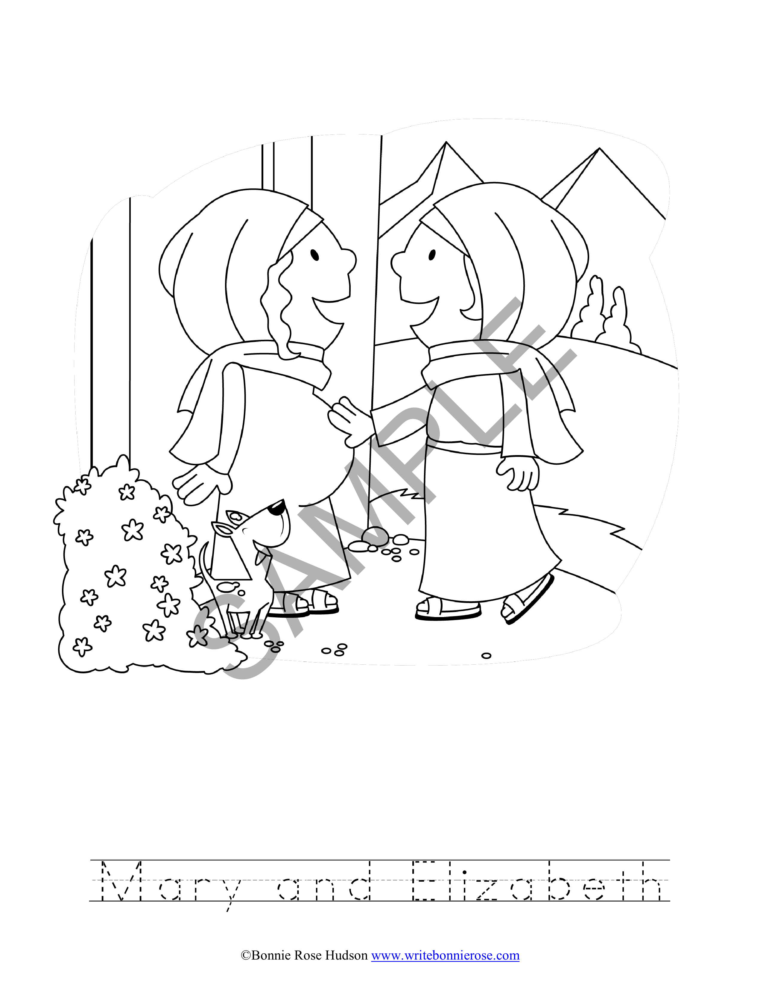 Stories from the new testament coloring book