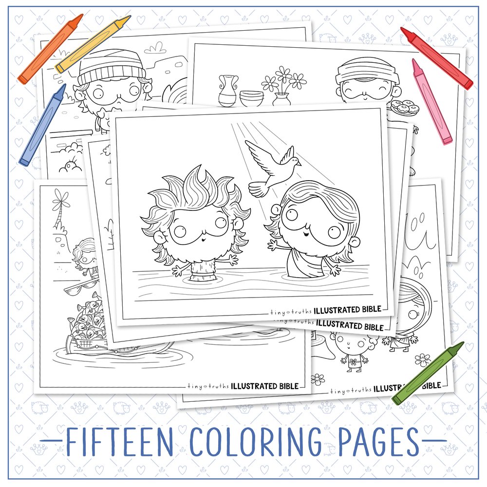 New testament coloring pages
