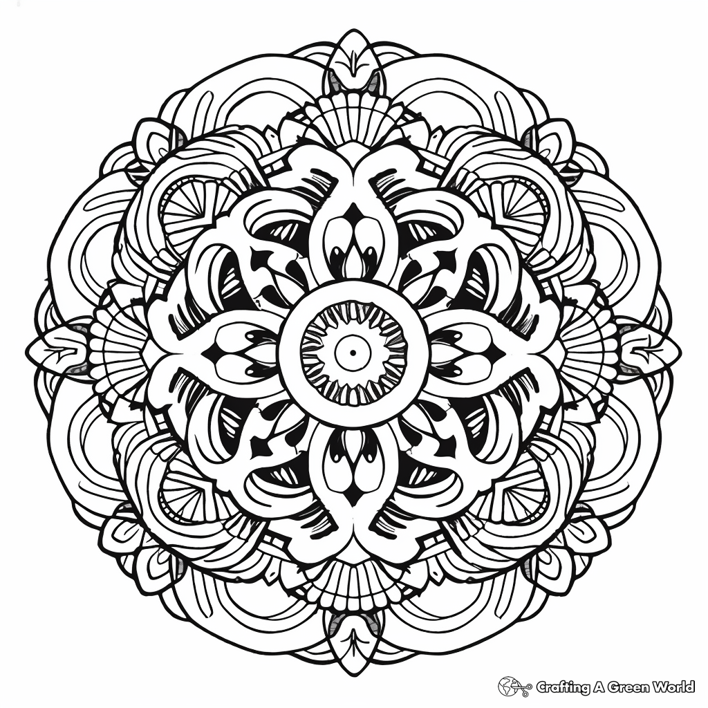 New years for adults coloring pages
