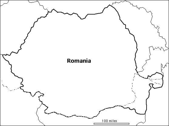 Romania coloring pages