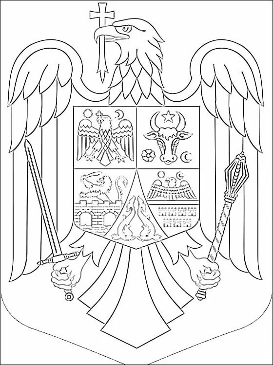 Romania malvorlagen