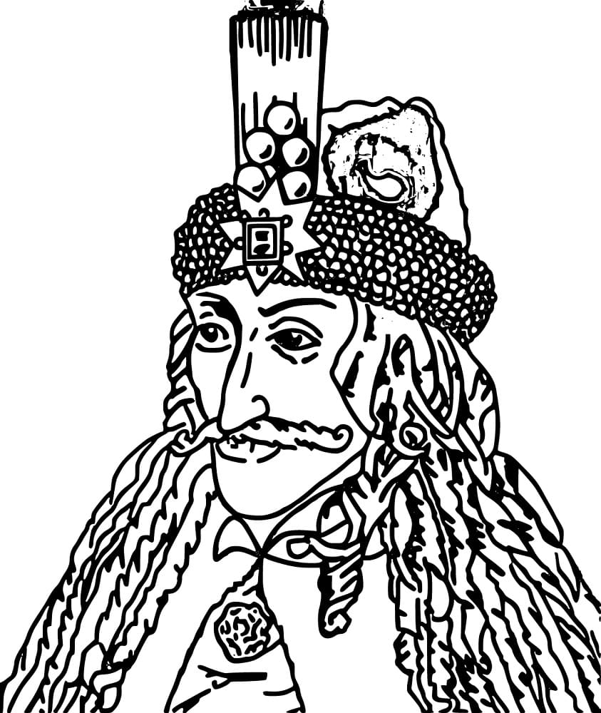 Romania coloring pages