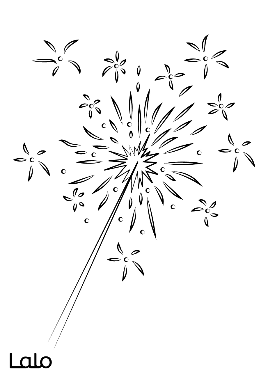 Free printable new years eve coloring sheets