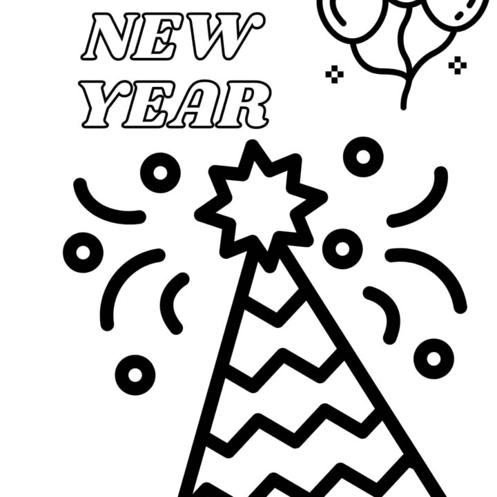Free new years eve printables to ring in