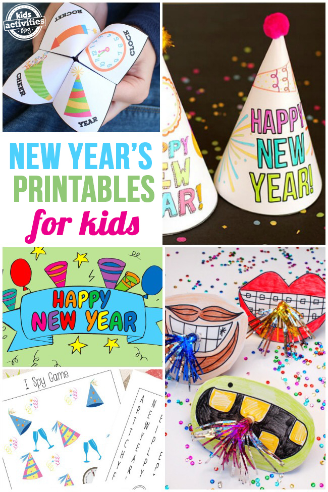 New years eve coloring pages and worksheets to ring in the new year kids activities blog