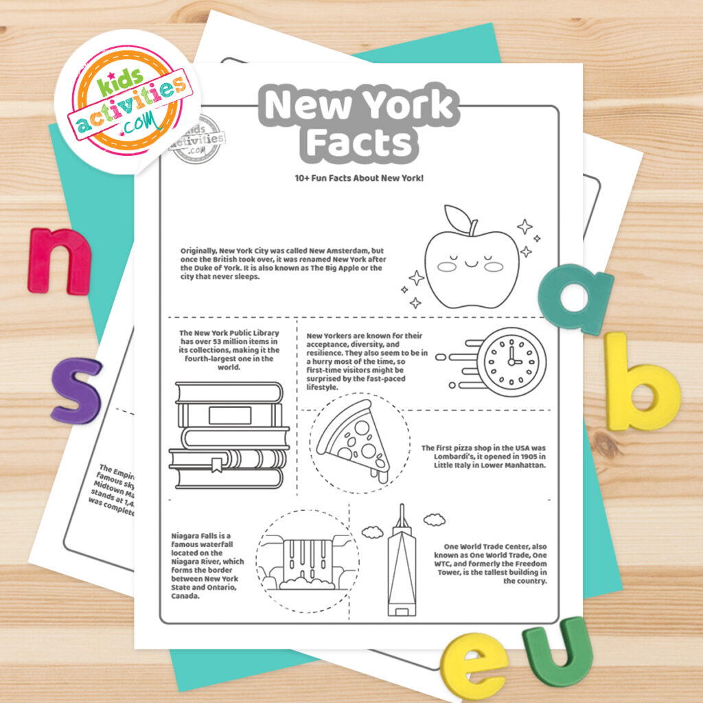 Interesting facts about new york state and nyc kids activities blog