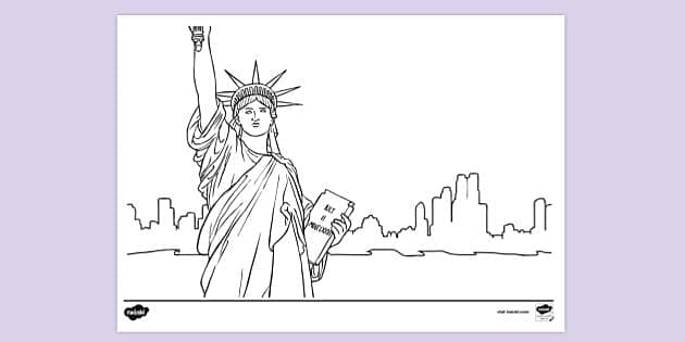 New york louring page for kids louring sheets