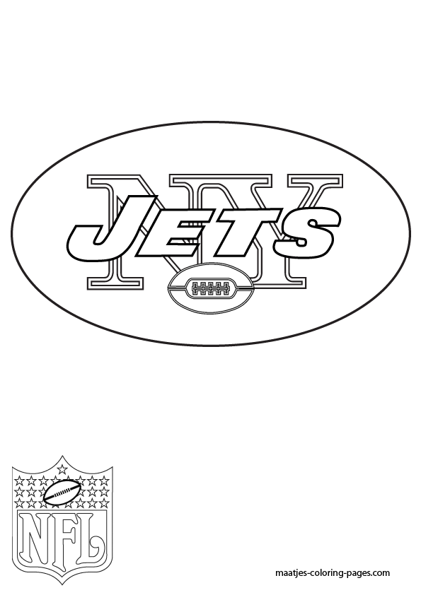 New york jets coloring pages