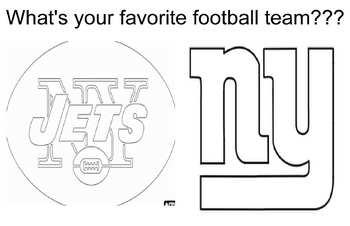 Ny sports team coloring pages bundle by tnk the dynamic duo tpt